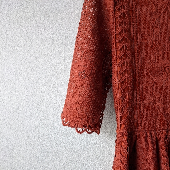 Tea n rose dress - Picture 4 of 7